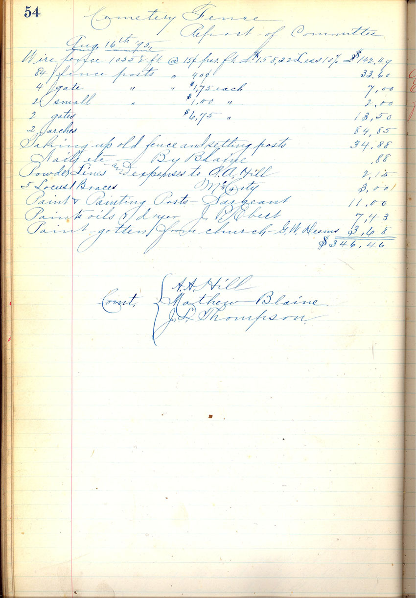 minute book